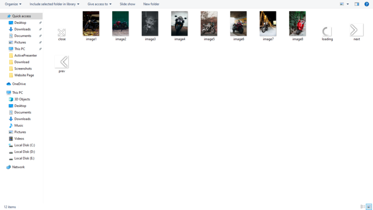 Source Code Of Responsive Image Gallery - Cosas Learning