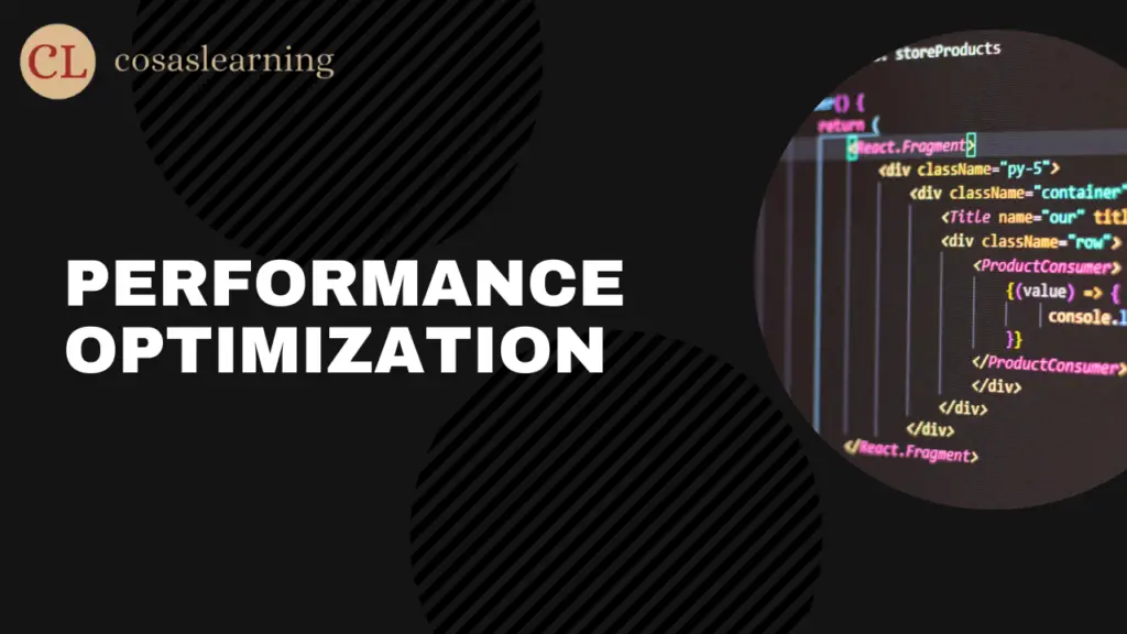 Performance Optimization - Cosas Learning