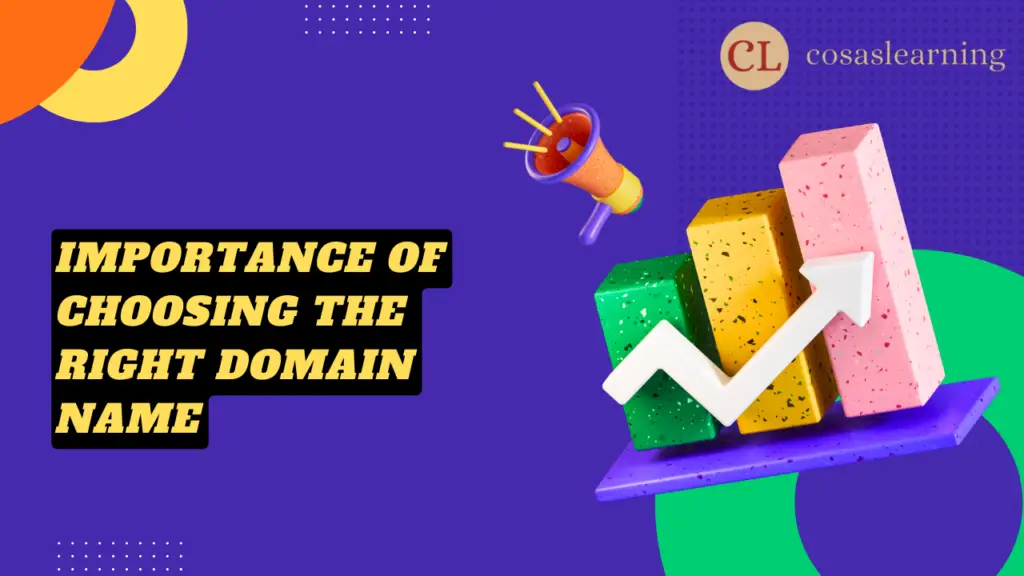 Importance of Choosing the Right Domain Name - Cosas Learning