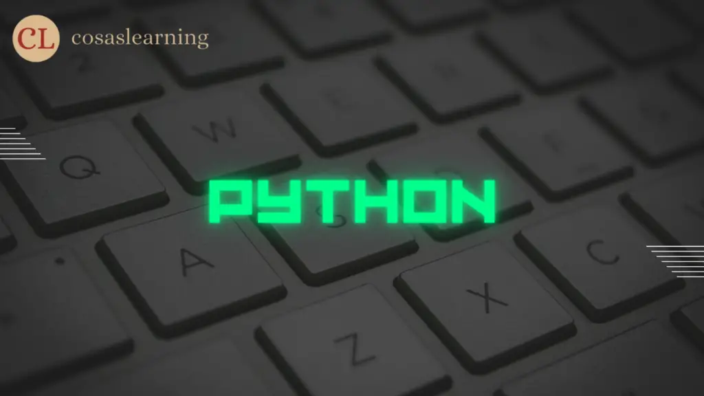 Python - Cosas Learning
