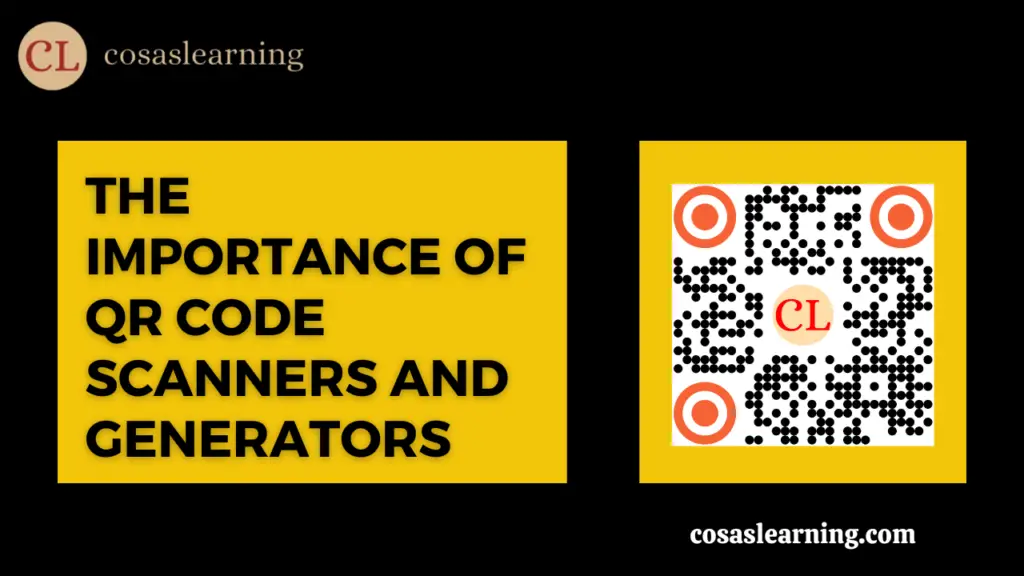 QR Code Scanner and Generator - Cosas Learning