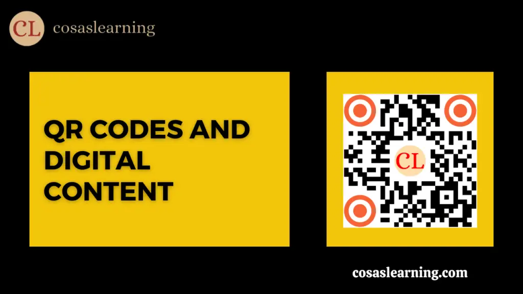 QR Codes and Digital Content : Cosas Learning